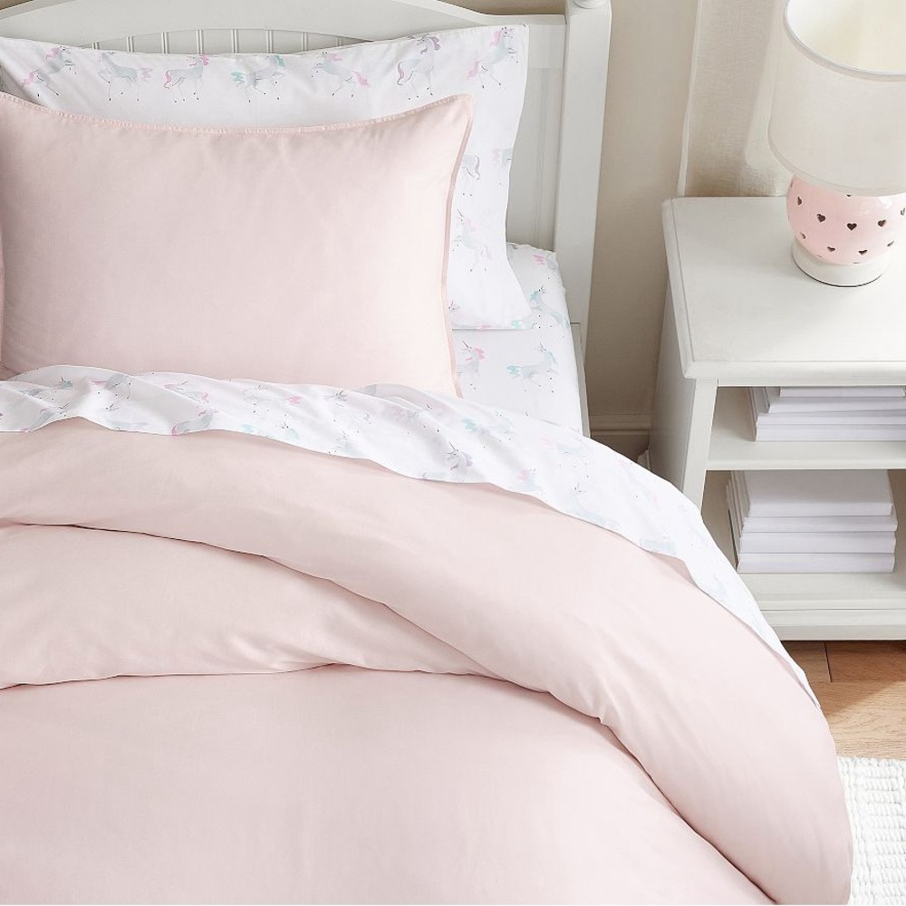 Pottery Barn Dorm Full/Queen Duvet Cover and shams